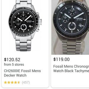 Mens fossil watch